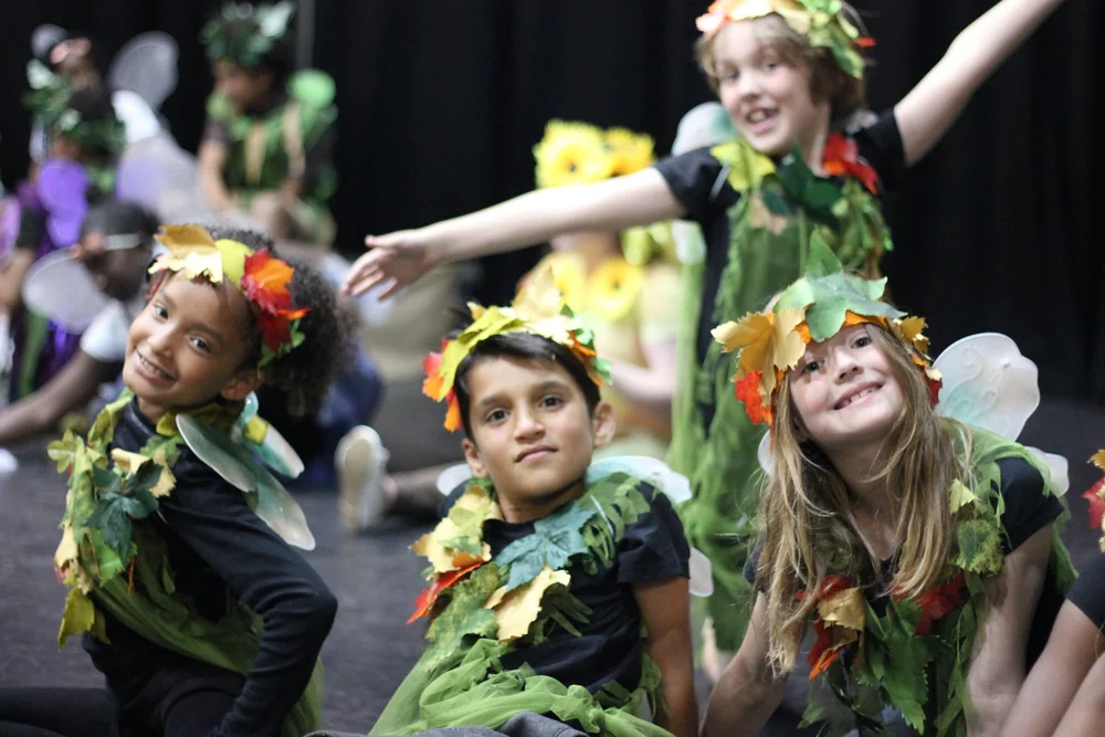 Children's Theatre group ready for a performance